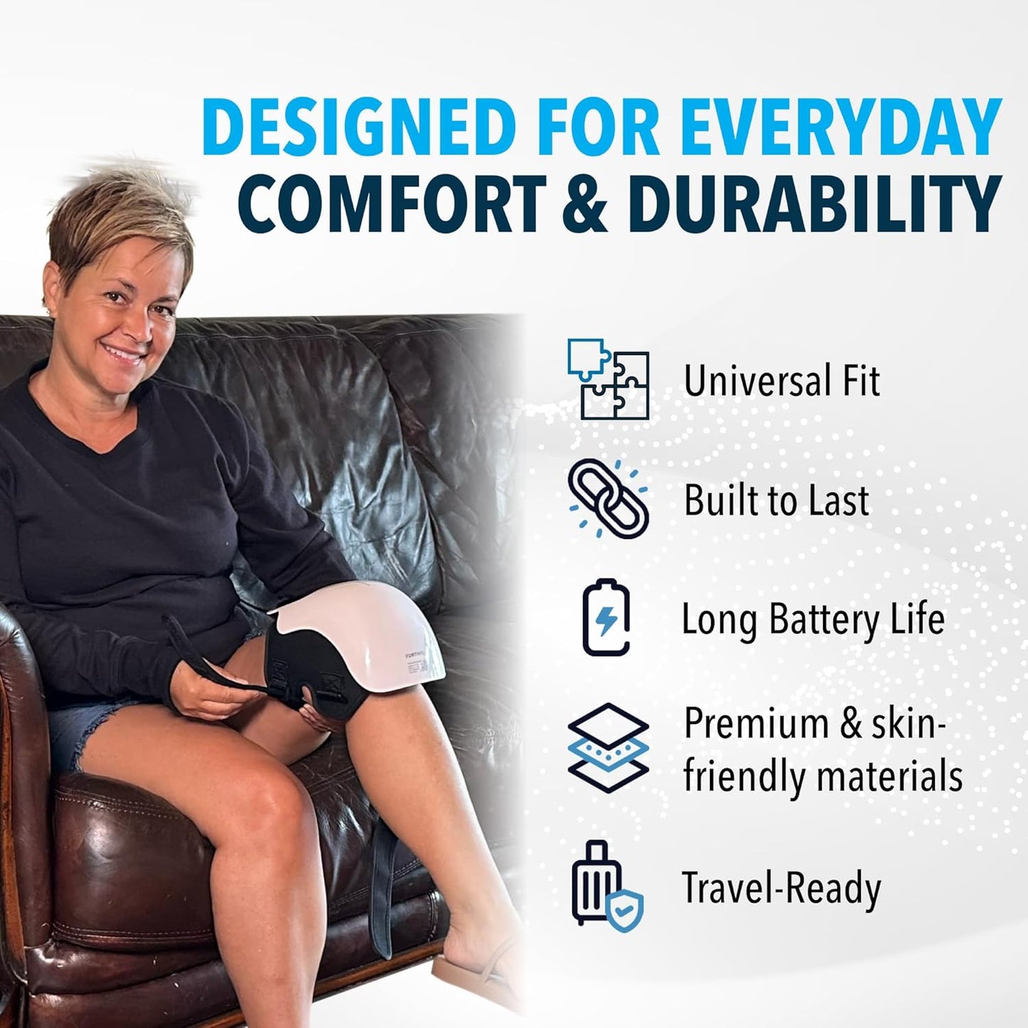 KLYVENTRIX™ FlexiKnee – Pain Relief & Flexibility Massager