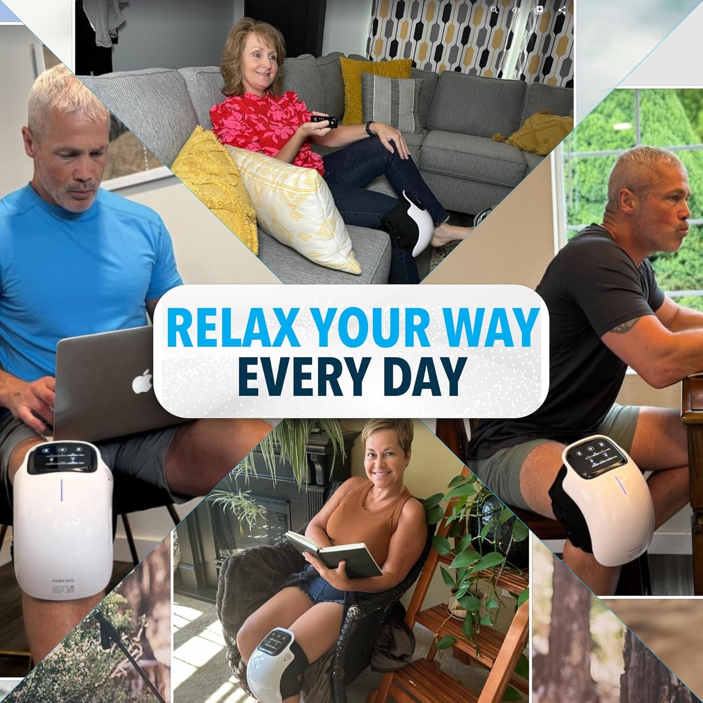 KLYVENTRIX™ FlexiKnee – Pain Relief & Flexibility Massager