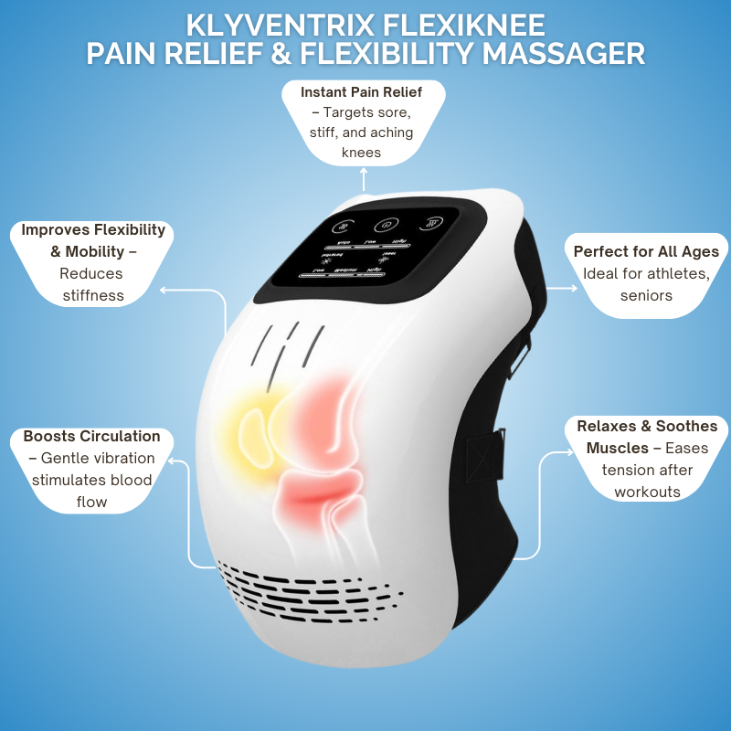 KLYVENTRIX™ FlexiKnee – Pain Relief & Flexibility Massager
