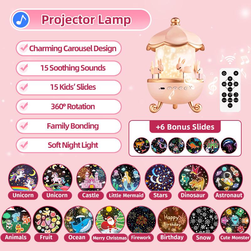 KIDS Night Light Projector