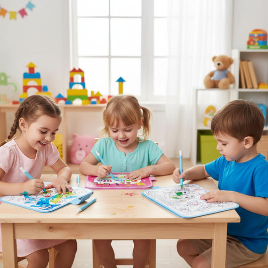 Water paint draw book for kids